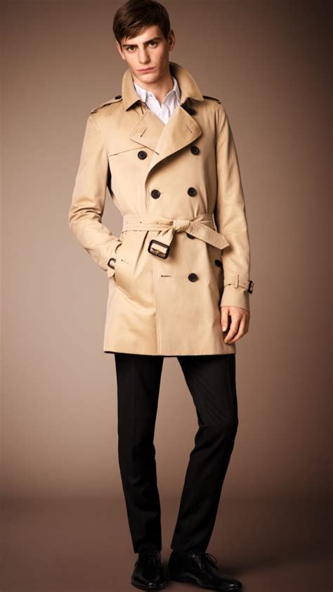 men's burberry trench coat classic